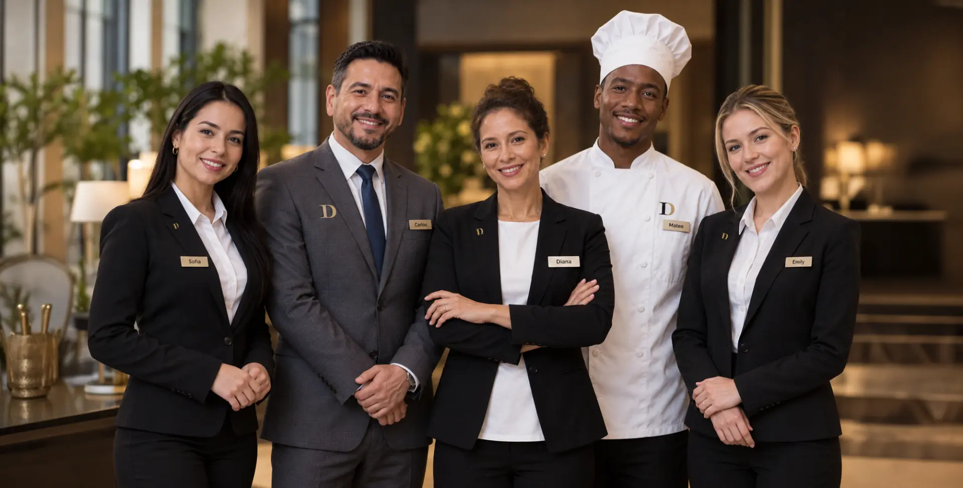DL Group hospitality staffing team